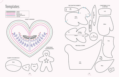 A Year of Felt Decorations