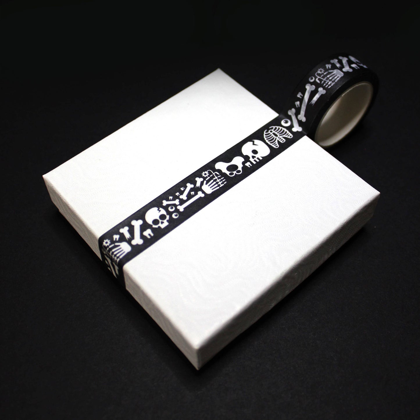 "Skeletal Grave" Spooky Skeleton Washi Tape