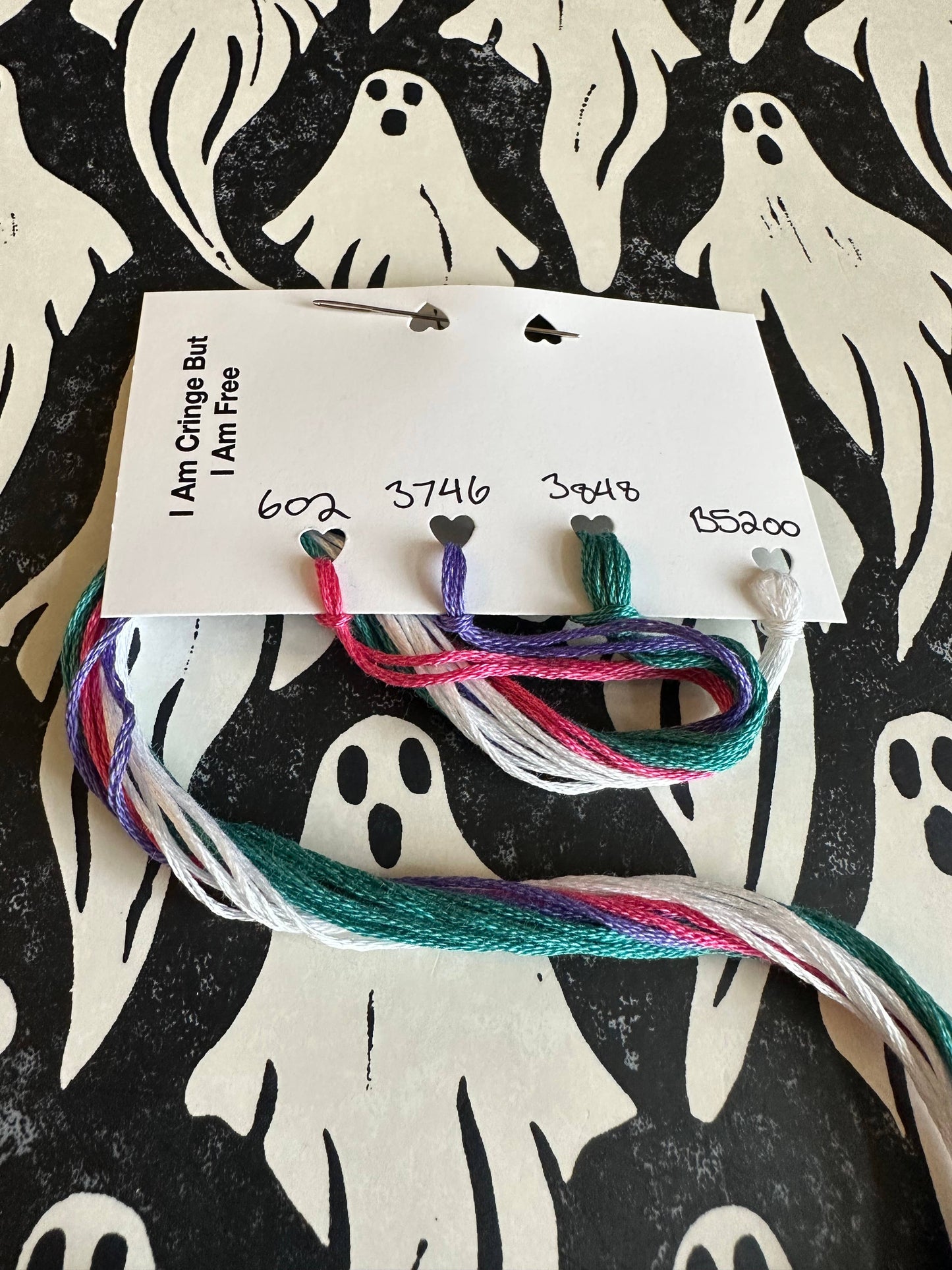 Cringe But Free -  Cross Stitch Kit