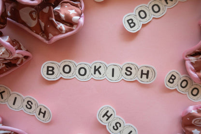 XL Bookish Sticker