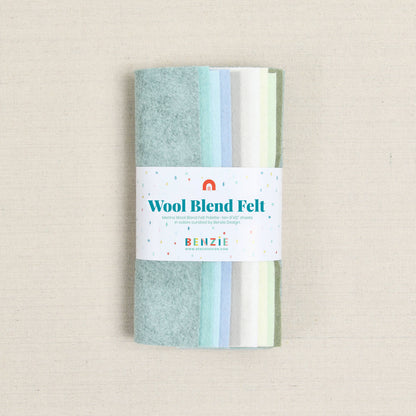 Wool Felt Sheets, First Frost