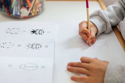 How to Draw Bugs for Kids (Butterflies, Bees, Ladybugs)
