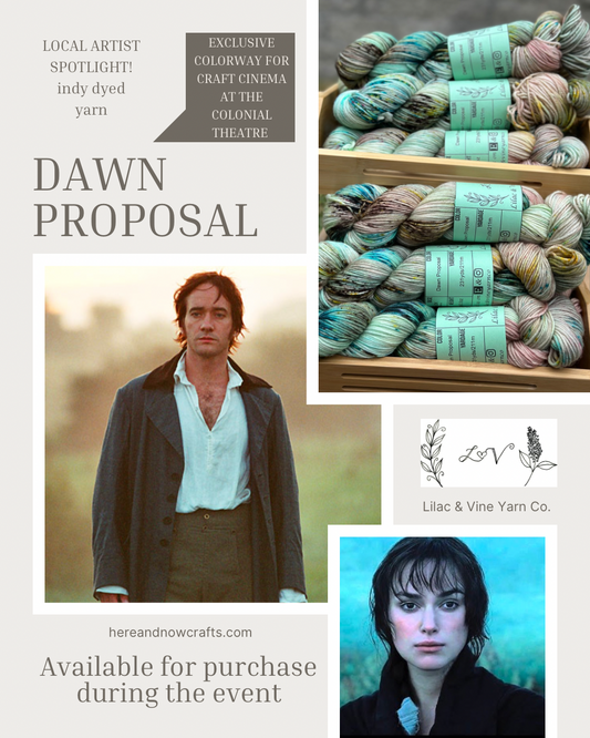 Dawn Proposal- Lilac and Vine Yarn