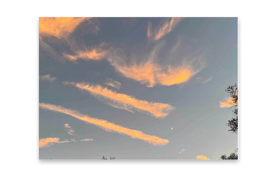 5x7 Art Print, Clouds