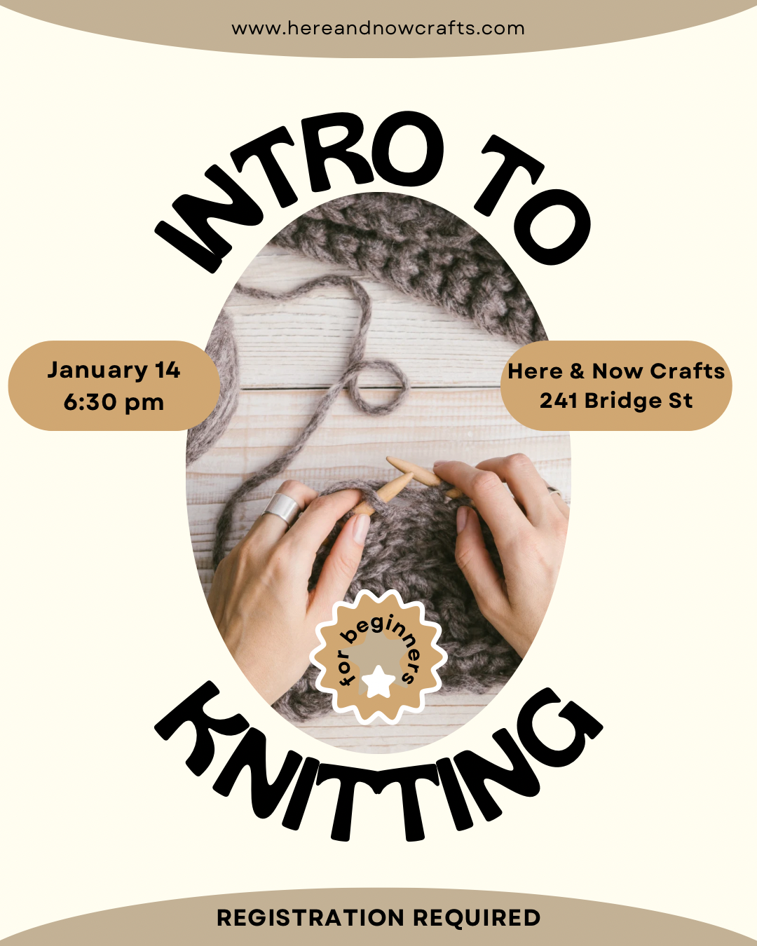 Intro to Knitting