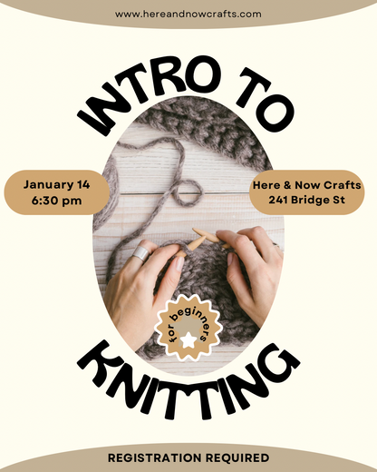 Intro to Knitting