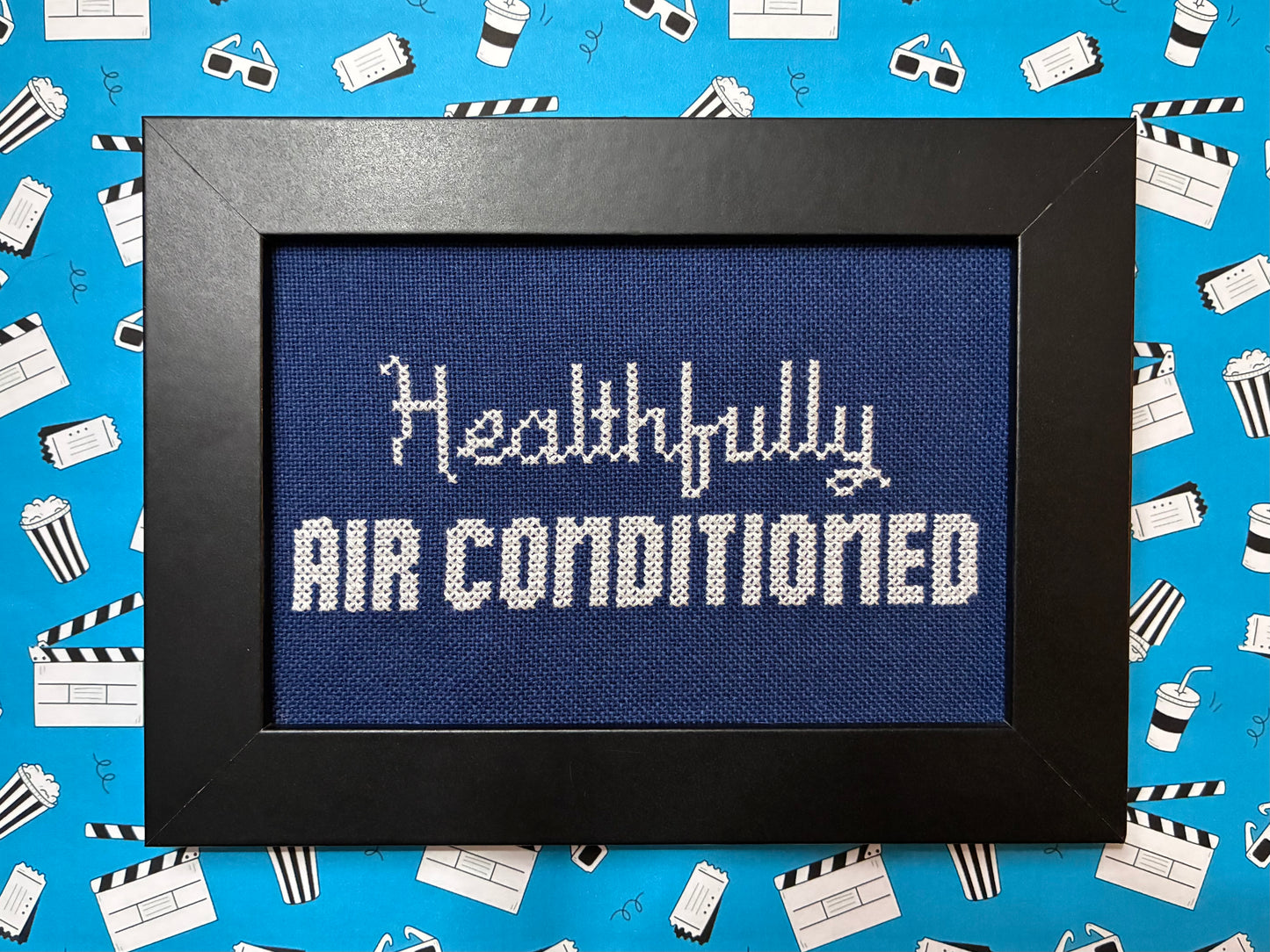 Healthfully Air Conditioned-Framed