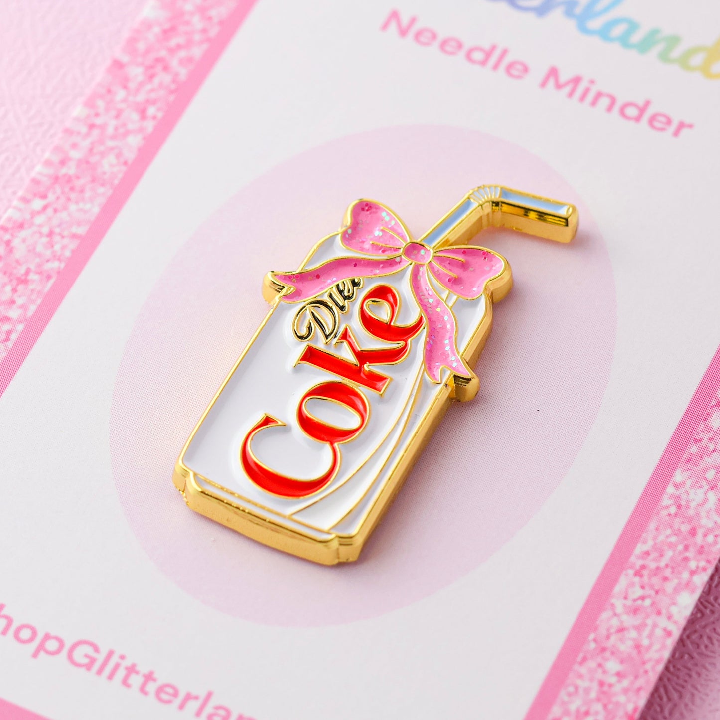 Diet Soda Needle Minder