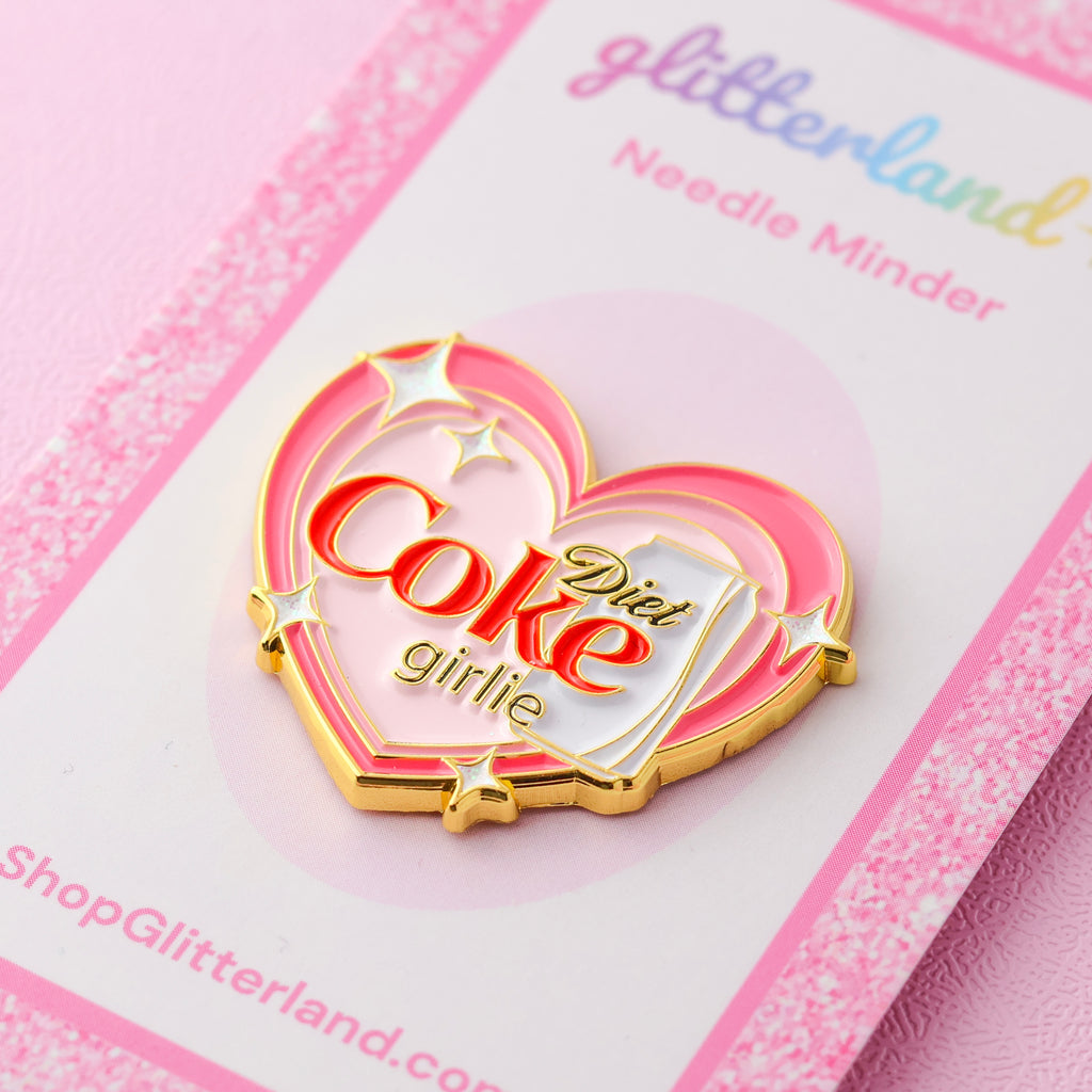 Diet Soda Girlie Needle Minder