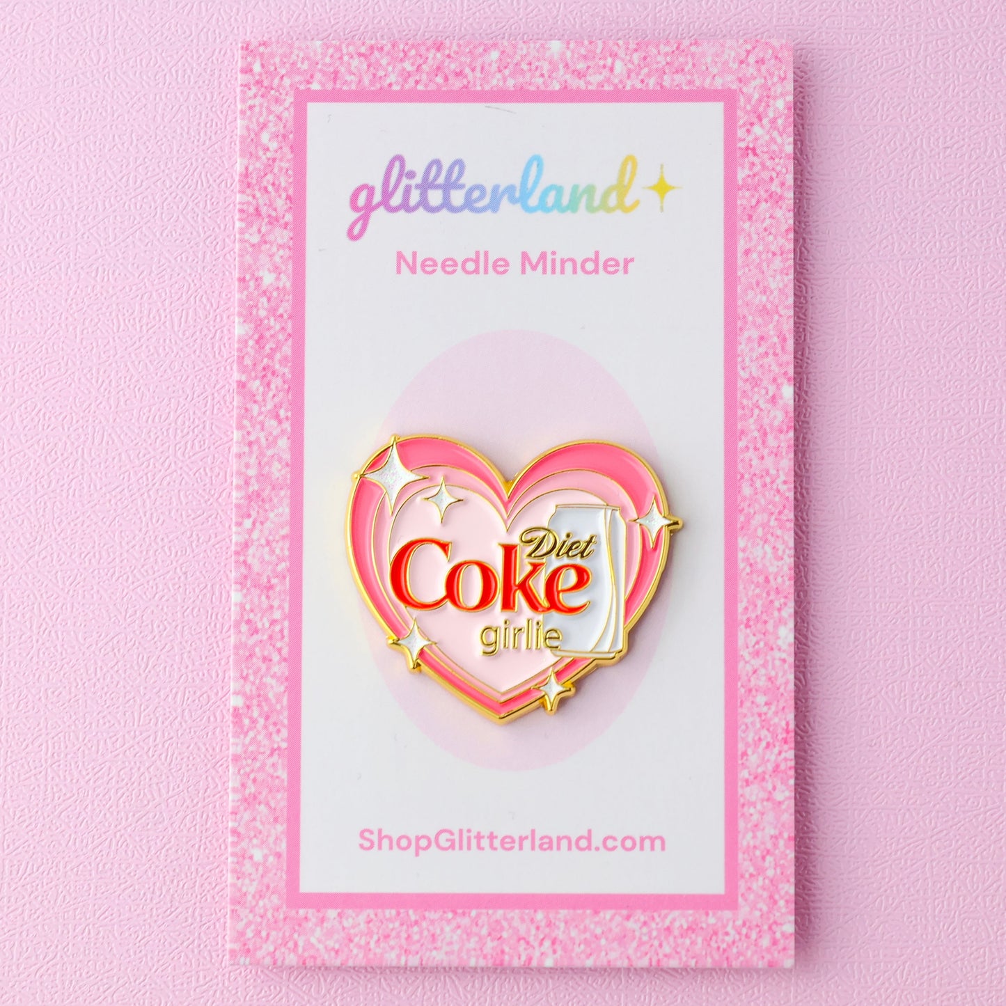 Diet Soda Girlie Needle Minder