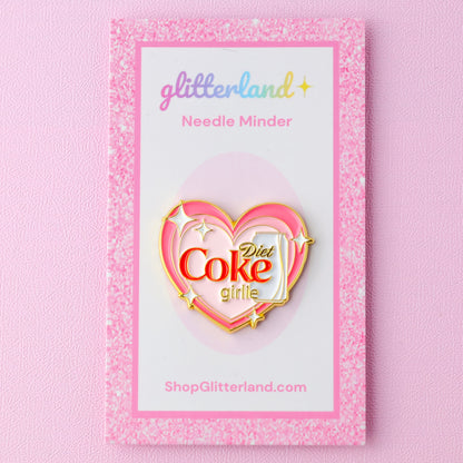 Diet Soda Girlie Needle Minder