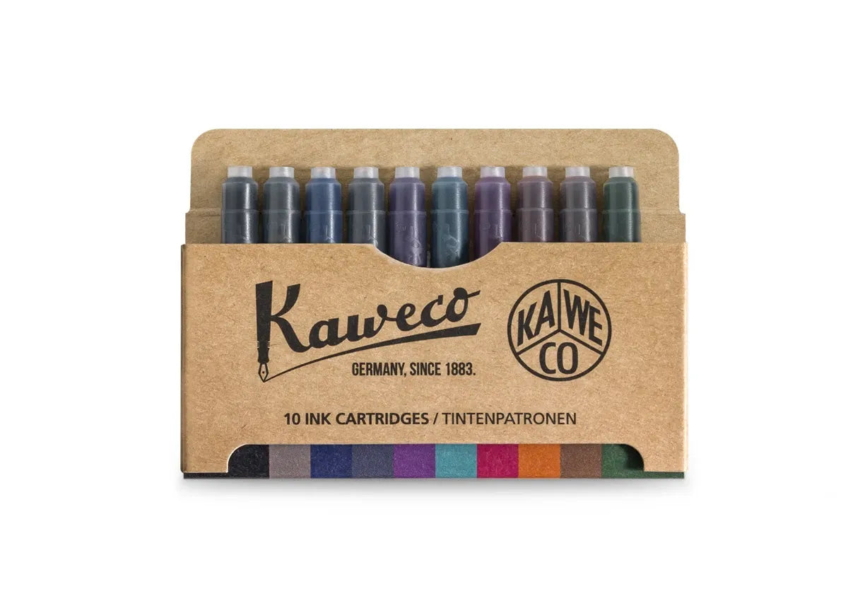Kaweco Ink Cartridge Sample Pack- 10 color