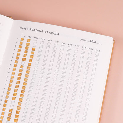 Reading Journal (Avid Reader): Blush