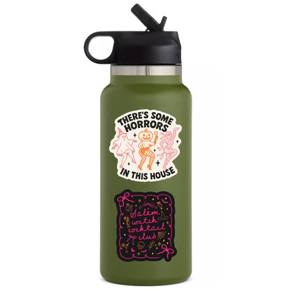 Halloween Fall Cocktail Witch Read High Quality Vinyl Stick