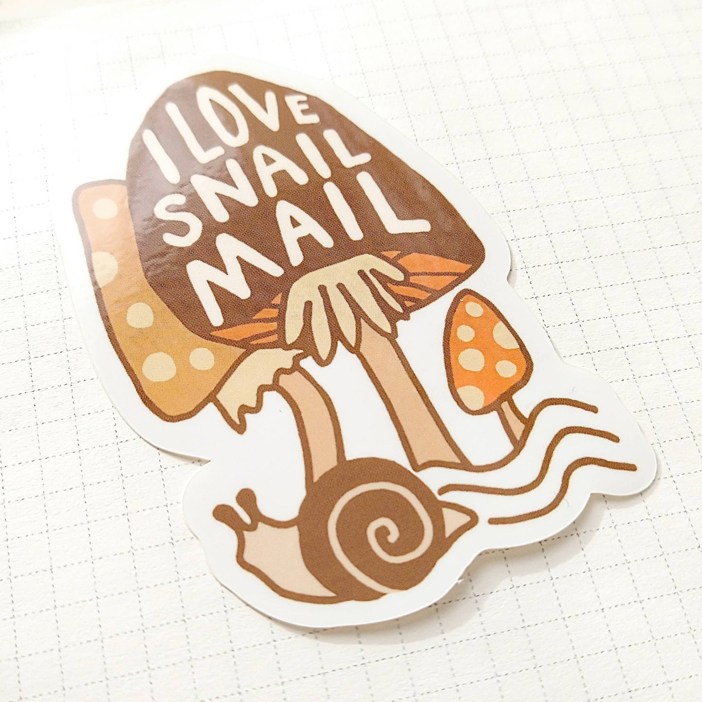 I Love Snail Mail Vinyl Sticker