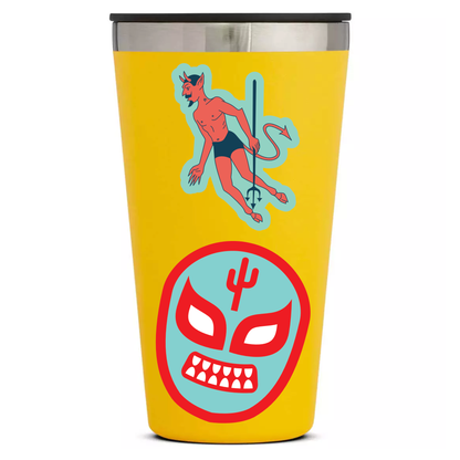 Luchador Wrestler Nacho Cute High Quality Vinyl Sticker