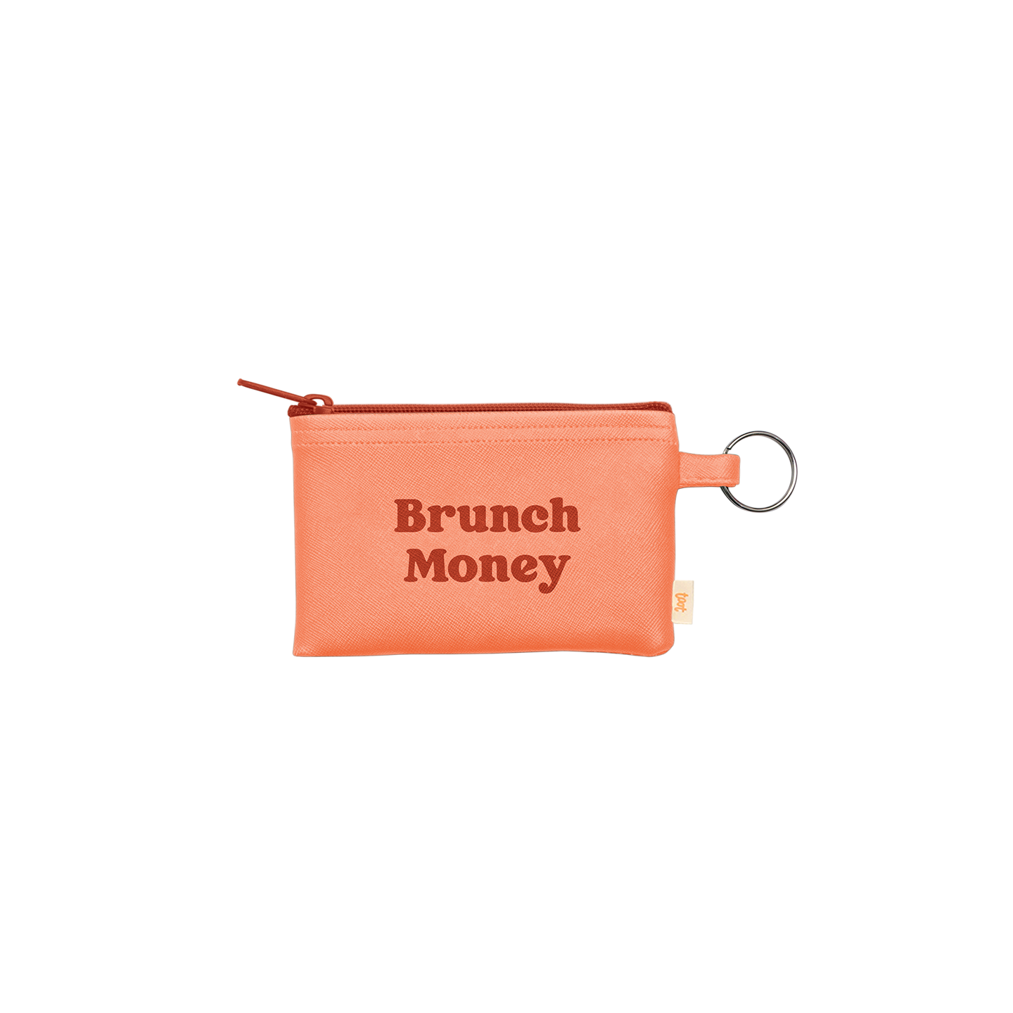 NEW! Colorblock Penny Key Ring: Stay Toxic