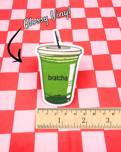 Vinyl Sticker - Bratcha