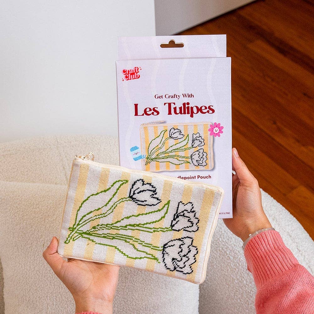Les Tulips- Needlepoint Kit
