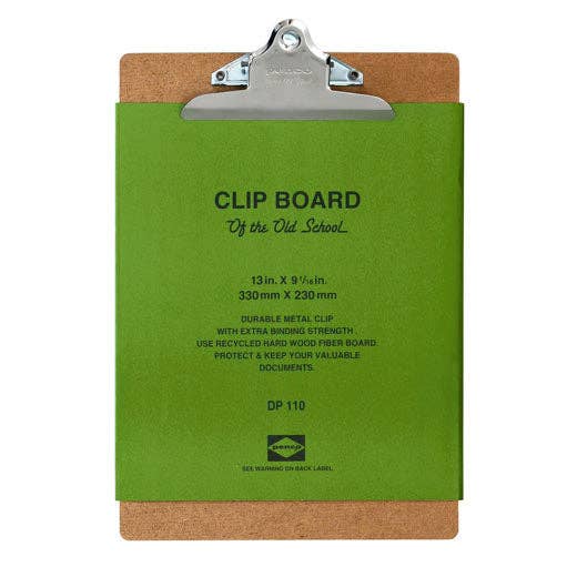 Old School Clipboard/ A4