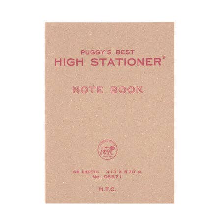 Puggy's Best Pocket Notebook/ S: Red