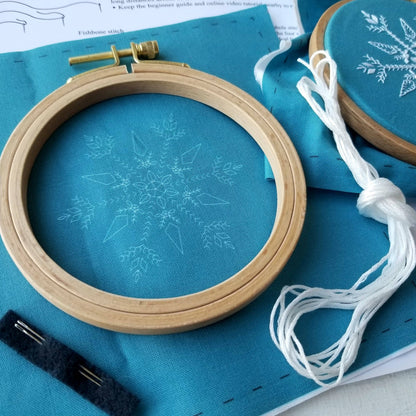 Mini Snowflake Sampler Handmade Ornament Kit