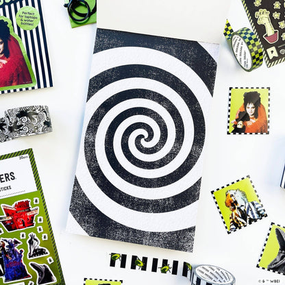 Beetlejuice Junk Journal Sticker Book