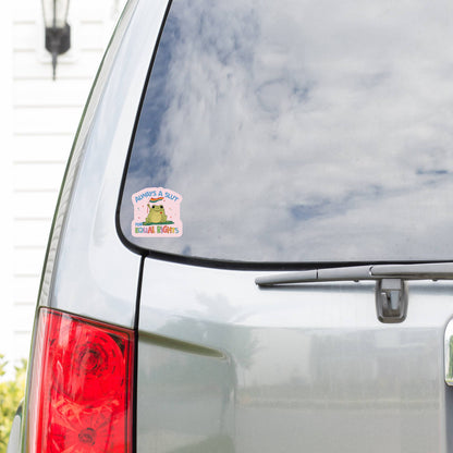 LGBTQ Equal Rights Pride Politics High Quality Vinyl Sticker
