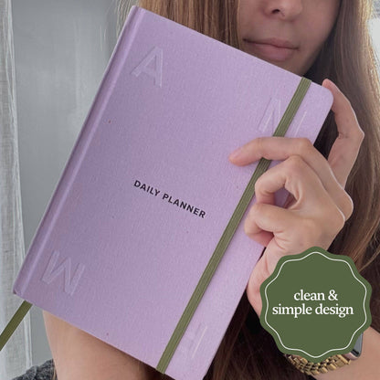 Daily Planner Hardcover - Undated (120 Days)