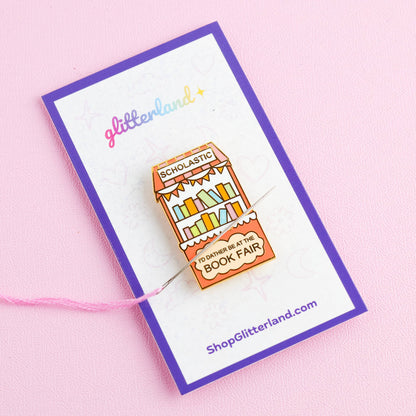 Scholastic Book Fair Bookish Needle Minder Magnet