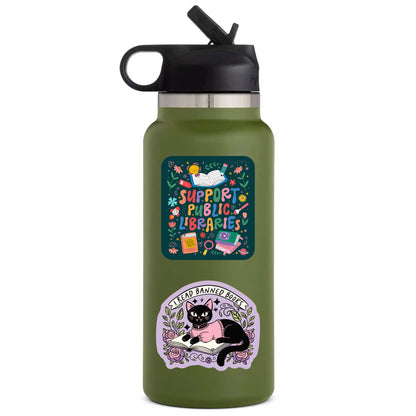 Book Community Schools Library High Quality Vinyl Sticker