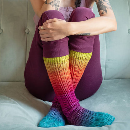 Solemate Ombré Sock Yarn Set: Aurora