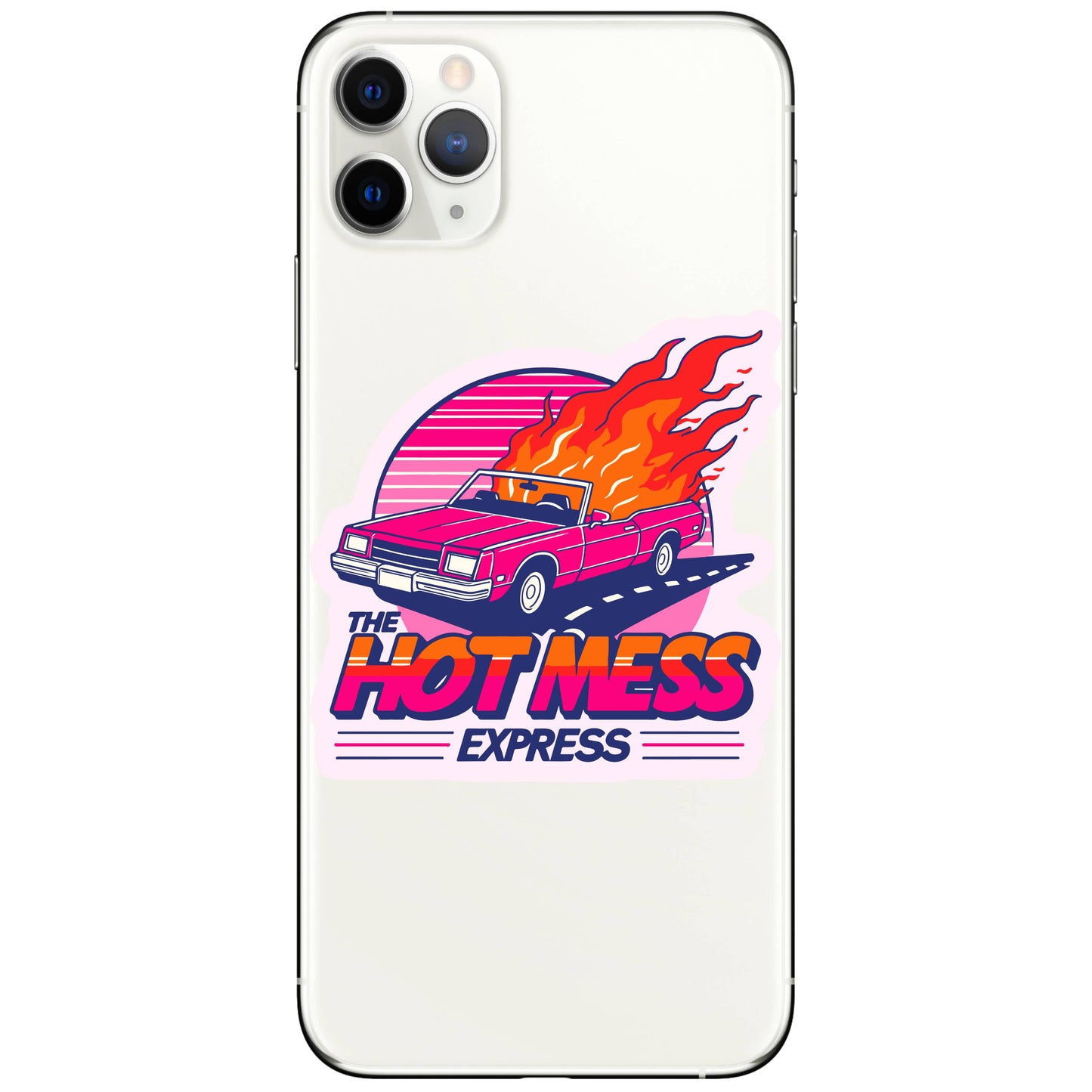 80s Funny Bright Humor Nostalgia High Quality Vinyl Sticker