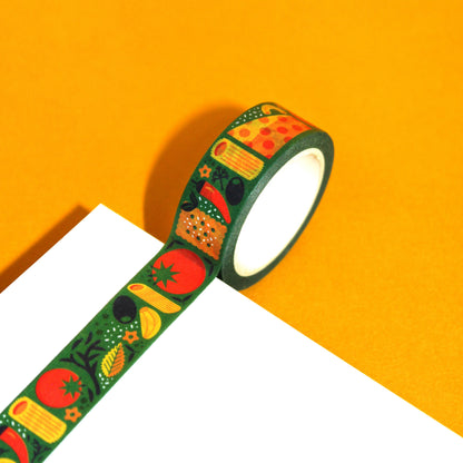 Pasta Stationery Washi Tape | Food Stationery, Pasta Craft