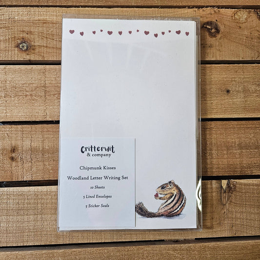 Chipmunk Kisses Letter Writing Set