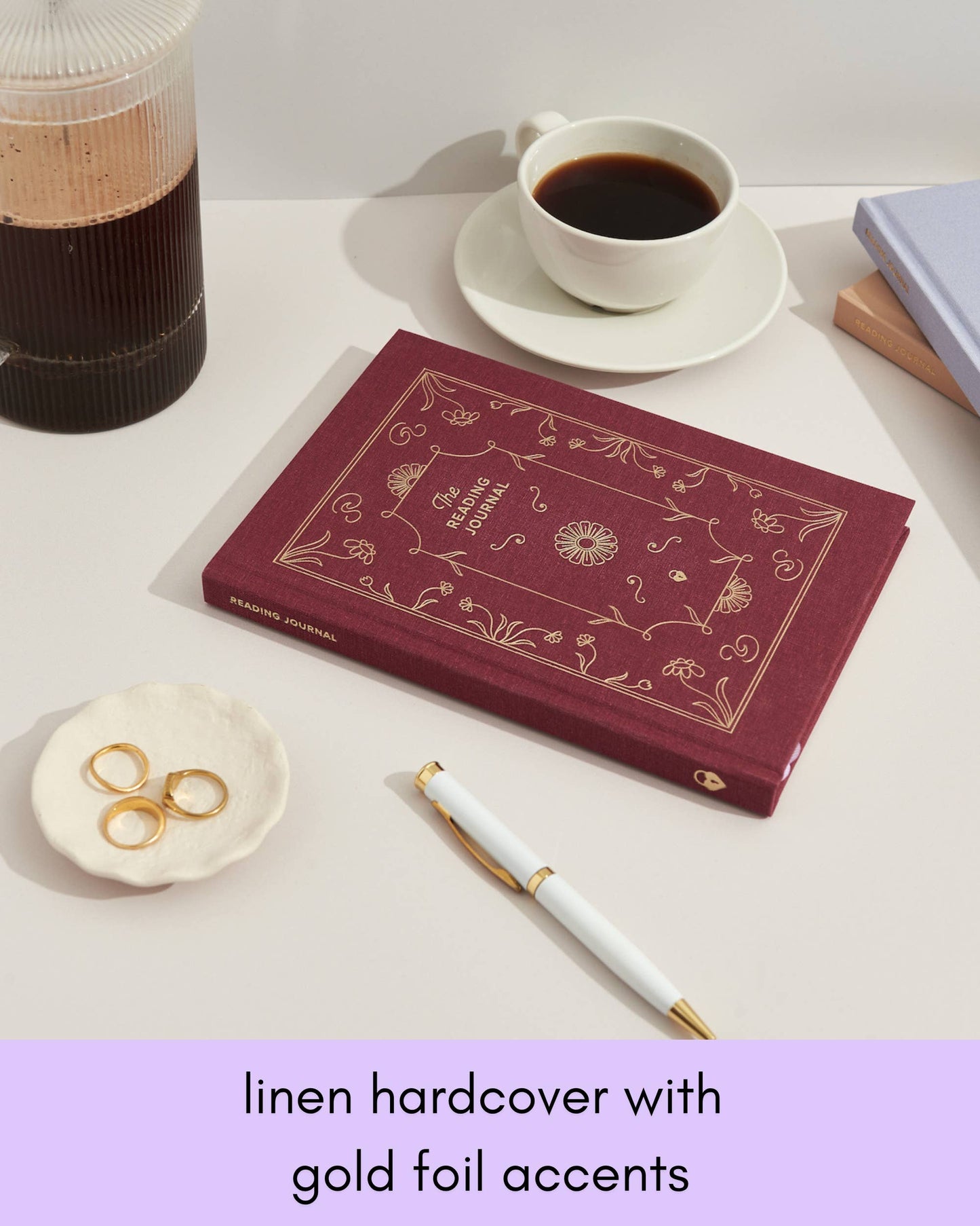 Reading Journal (Original): Beige