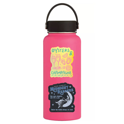 Brunch Oyster Booze Seaside Drink High Quality Vinyl Sticker