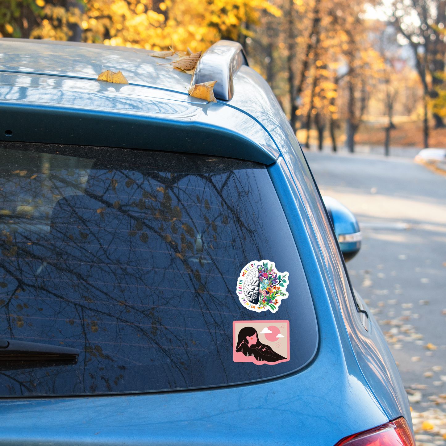 Mental Health Matters Flower Cute High Quality Vinyl Sticker