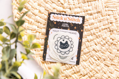 Vintage Stamps Embroidery Stick n Stitch Pack, Patchwork