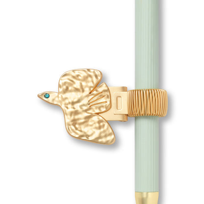 Brass Pen Clip - Bird