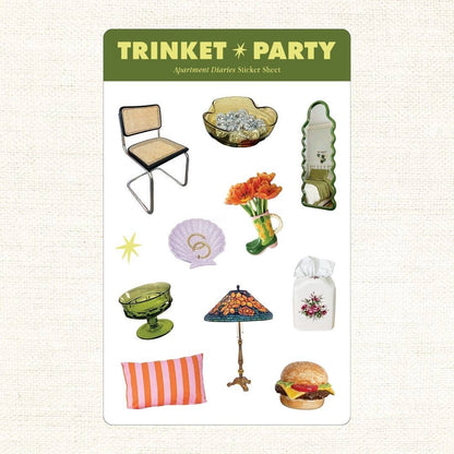 Apartment Diaries Sticker Sheets