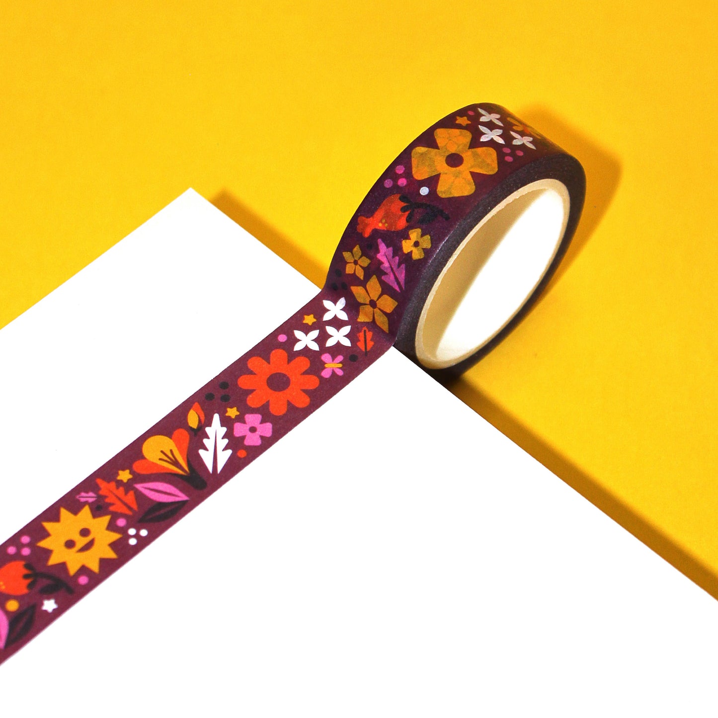 "Super Bloom" Cute California Wildflowers Washi Tape
