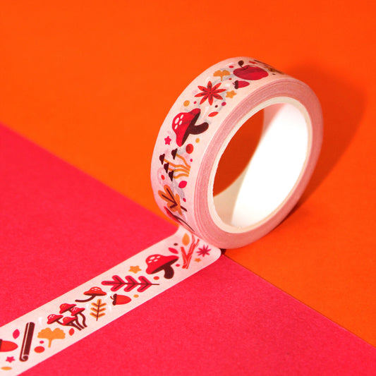 "Autumn Harvest" Fall Season Cottagecore Washi Tape