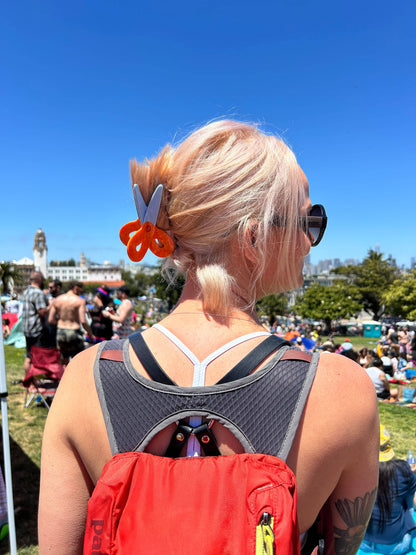 Scissors Hair Claw