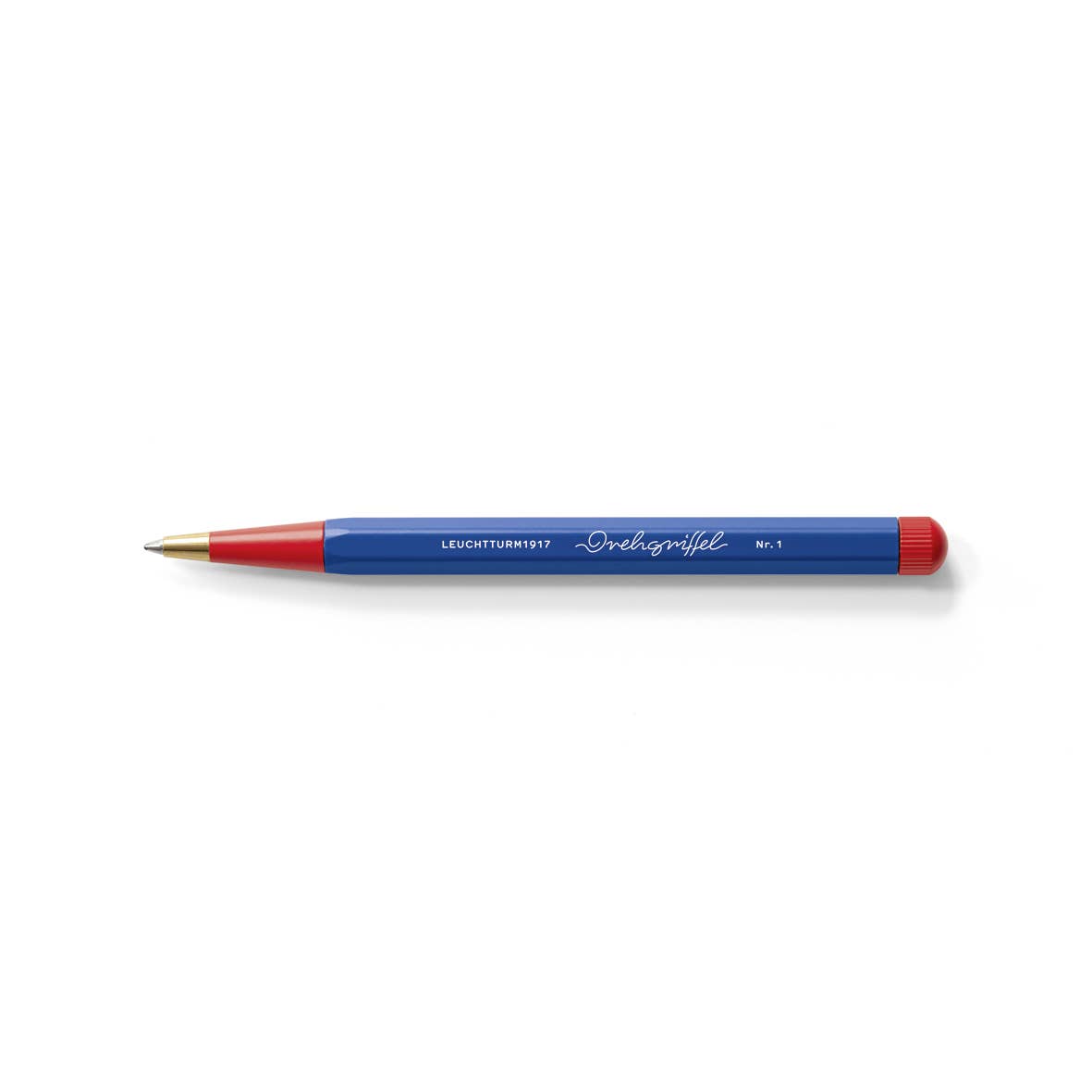 Bauhaus Edition - Drehgriffel Nr. 1 - Ballpoint Pen: Red / Royal Blue