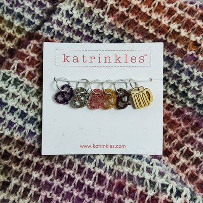 Pretzels Stitch Marker Set