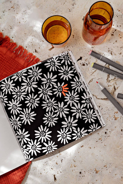 Heyday: A Retro Flower Design Coloring Book (Spring)