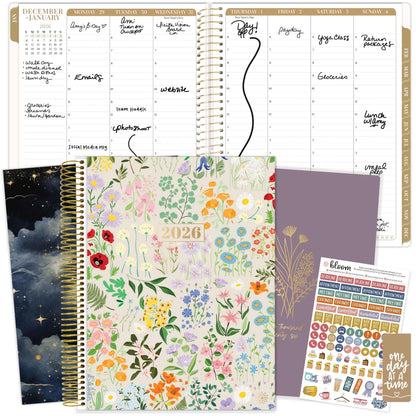 2026 Timed Vertical Weekly Planner - 8.5" x 11"