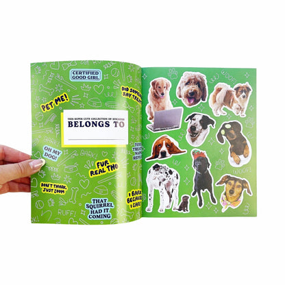 Dog-gone Adorable Dog Sticker Book