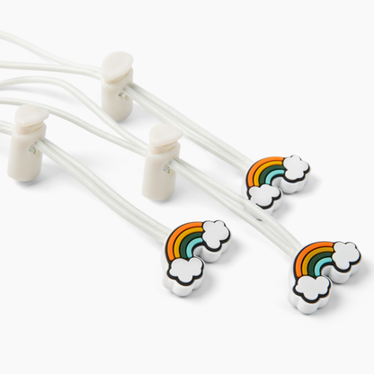 Soolla Studio Ties, 3-Pack, Rainbows, Pottery Clay Bag Ties